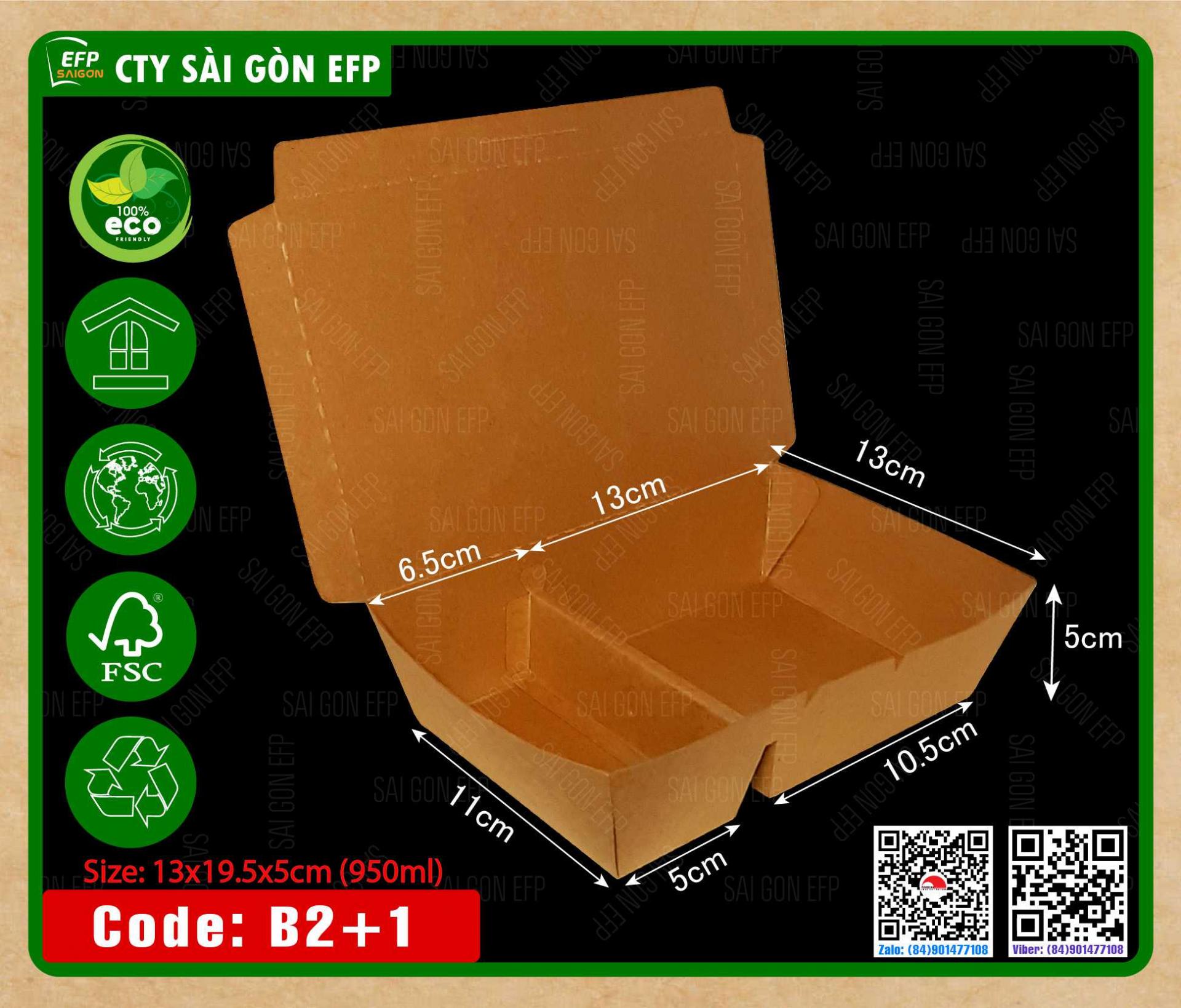 Hộp Cơm Giấy Văn Phòng